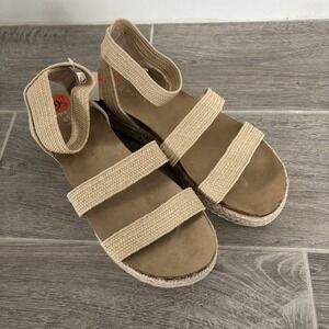 Espirit | Gigi Natural Braided Espadrille Sandals Size 9.5M New No Box